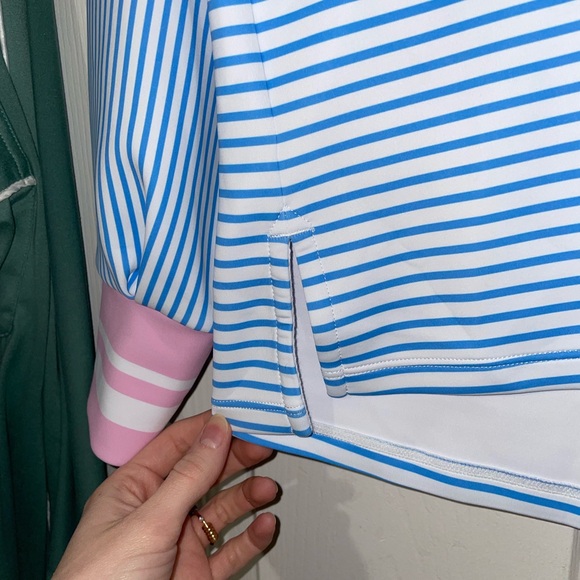 Addison Bay Pink and Blue Striped Top - Picture 5 of 6